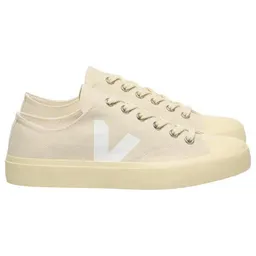 Veja Veja Damen-Sneaker Wata II Low Canvas Pierre White – Produktbild 1 von 1