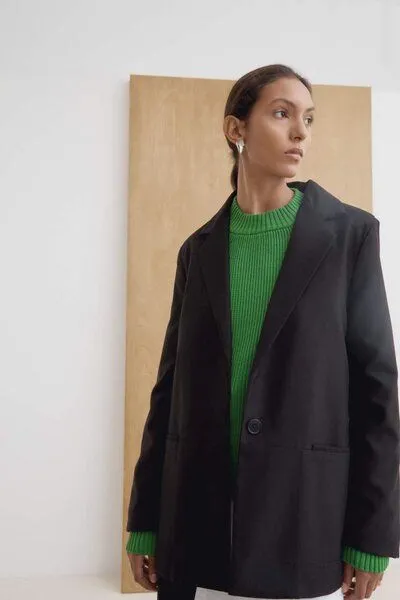 KOWTOW Kowtow Dadat Blazer, Schwarz, – Produktbild 3 von 4