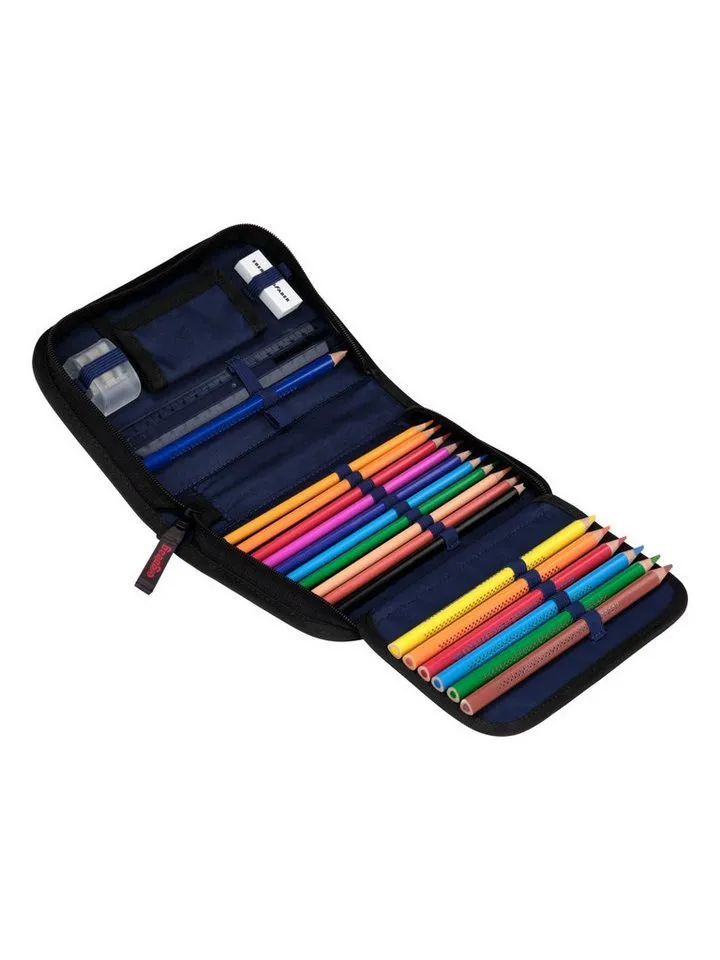 Ergobag Ergobag Federmäppchen Federmäppchen, (1-tlg), mit Lyra‑Stiften, Grau, – Produktbild 2 von 3