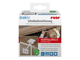 reer Reer Schrank- und Schubladensicherung 8 Stück – Produktbild 1 von 1