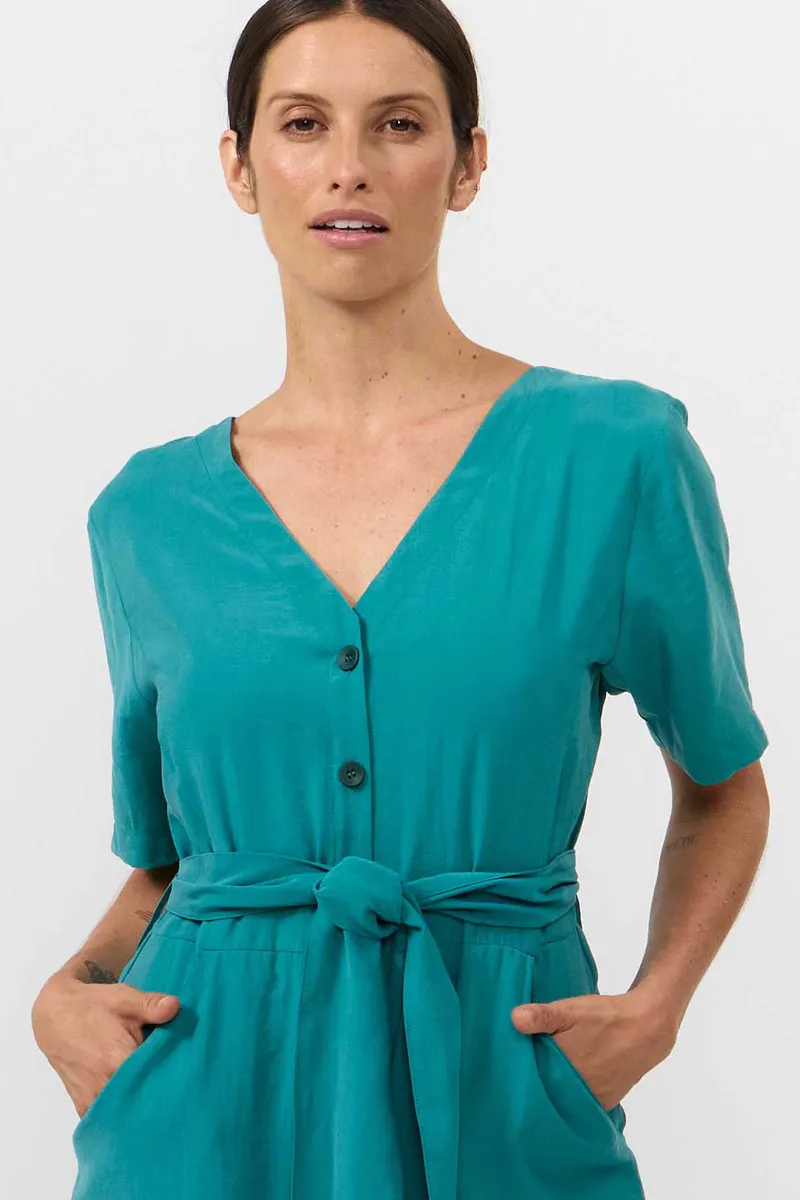 SUITE13LAB SUITE13LAB Damen vegan Jumpsuit Nalon Teal, Teal, – Produktbild 2 von 2