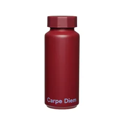 Design Letters Thermoflasche – Burgund, Carpe Diem – Produktbild 1 von 1