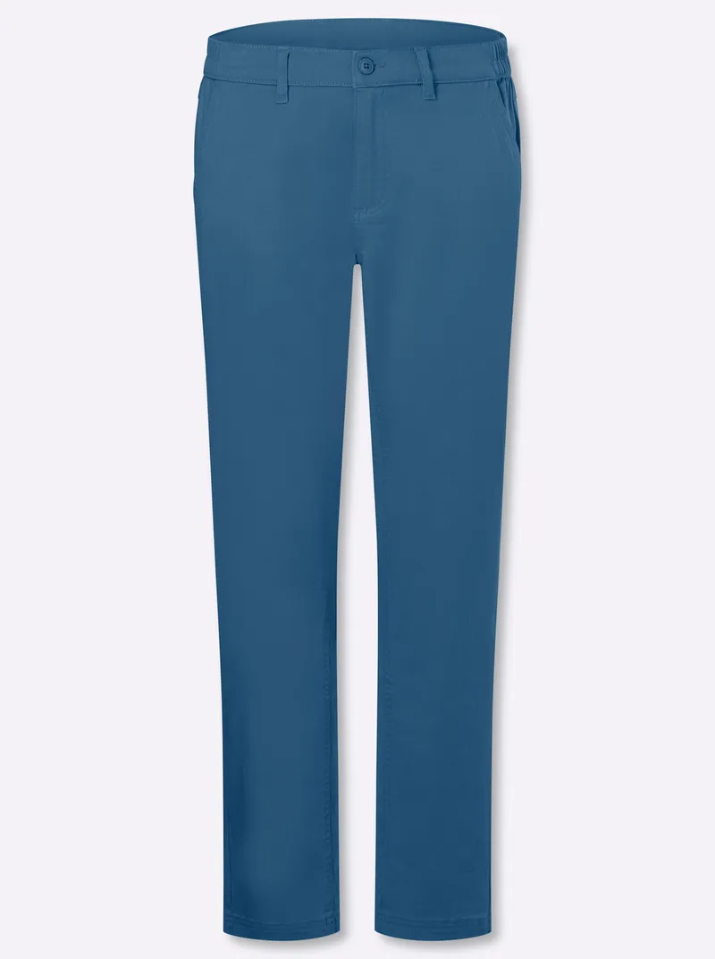 marco donati Chinohose jeansblau, Jeansblau, – Produktbild 1 von 2