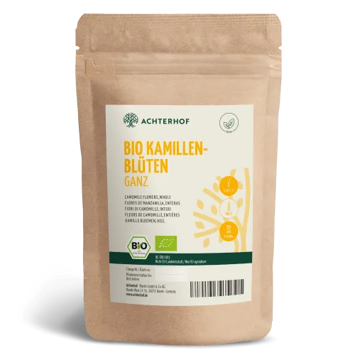 vom Achterhof Kamillenblüten ganz Bio (1000g) – Produktbild 1 von 1