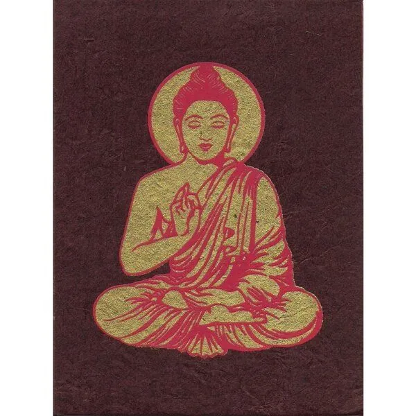 Just Be Just Be Briefkarte Buddha, Braun, – Produktbild 1 von 3