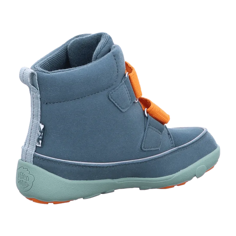Affenzahn Affenzahn Mid Boot Vegan Comfy Bunny für Kinder, blau, Größe 30 EU, Blau, – Produktbild 5 von 7