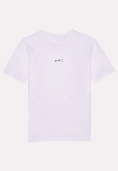 Lou-i Lou-i T-Shirt aus Bio-Baumwolle Wave, Weiss, – Produktbild 1 von 2