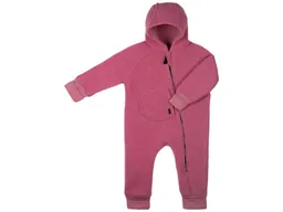 Pure pure by Bauer PURE PURE by Bauer Baby Overall mit Kapuze Bio-Schurwolle Walk dusty pink Gr.74/80 – Produktbild 1 von 1