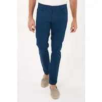 ORGANICATION ORGANICATION Herren vegan Slim-Fit-Hose Navy – Produktbild 1 von 1