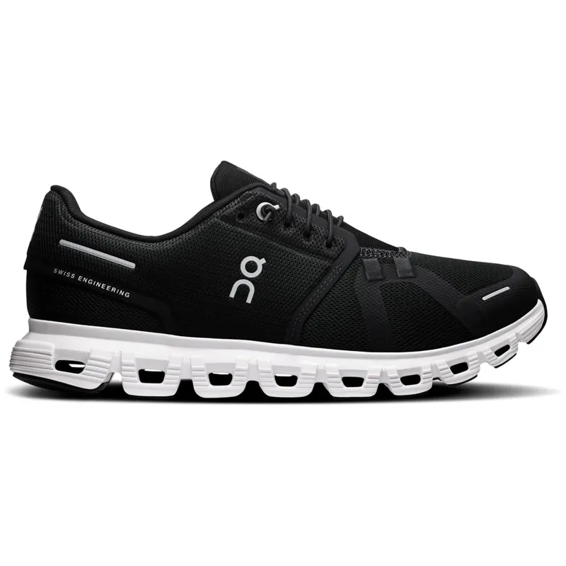 On On Cloud 6 Damen Sneaker Low, Schwarz, – Produktbild 1 von 5