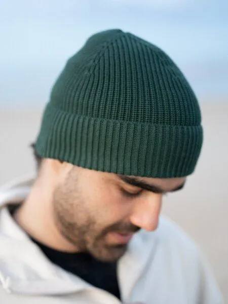 FUXBAU FUXBAU 4Seasons Strickmütze, Waldgrün, – Produktbild 4 von 4