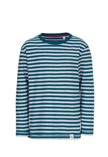 Band of Rascals Band of Rascals Striped Longsleeve, Dark-petrol, – Produktbild 2 von 3
