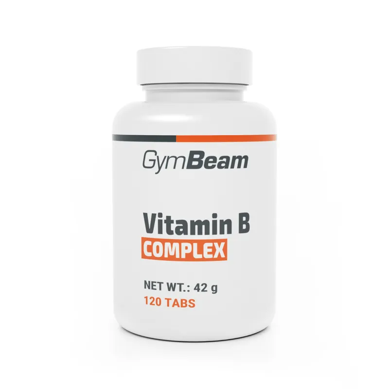 GymBeam GymBeam Vitamin B-Komplex 120 Tabletten ohne Geschmack – Produktbild 1 von 1