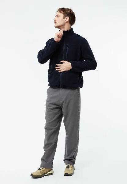 Givn Berlin Givn Berlin Fleece-Jacke Spencer, Dark blue, – Produktbild 4 von 4