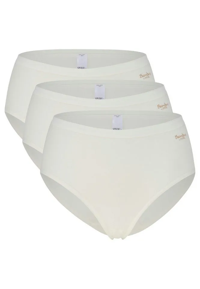 Speidel Speidel Midislip 3er-Pack Bambus (Spar-Set, 3-St) Midi Slip - Atmungsaktiv - Weich und atmungsaktiv, Weiß, – Produktbild 2 von 5