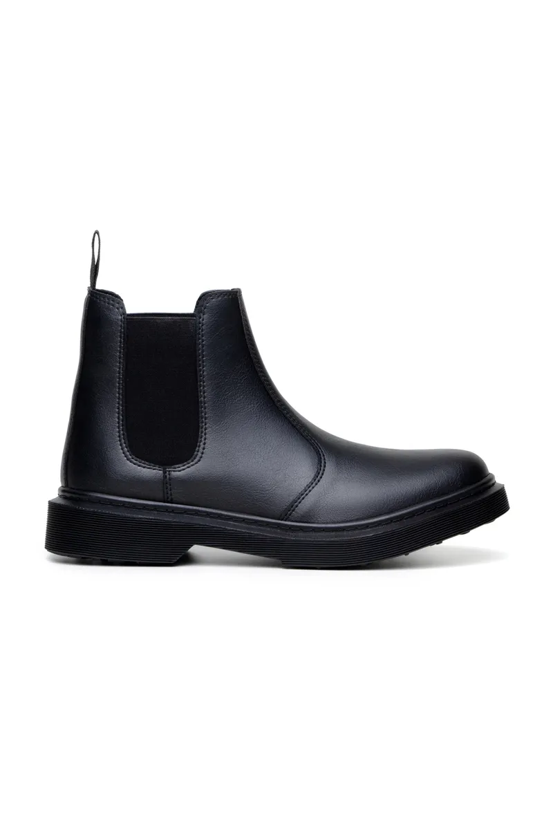 Green Laces Green Laces Herren vegan Chelsea Boots Schwarz, Schwarz, – Produktbild 1 von 2