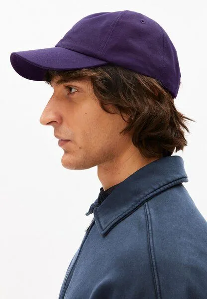 ARMEDANGELS ARMEDANGELS YENAAS BOLD Unisex Kappe aus Bio-Baumwolle, Pungent purple, – Produktbild 2 von 4