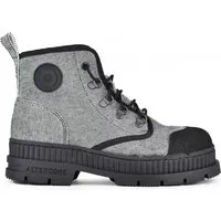 Altercore Altercore Damen vegan Stiefel Delle, Hellgrau, – Produktbild 2 von 3