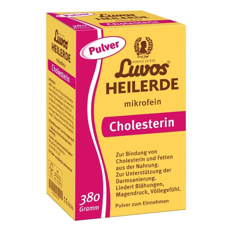 Luvos Luvos Heilerde-Cholesterin-Pulver, mikrofein, 380 g – Produktbild 2 von 2