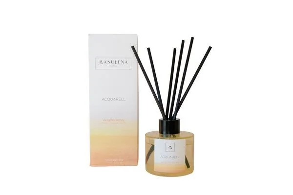 Manulena Manulena Diffuser mit Duftstäbchen Acquarell (100ML), Gelb, – Produktbild 1 von 1