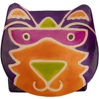 El Puente El Puente Mini-Geldbörse "Hund" | Fair Trade & Handmade aus Indien, Rosa, – Produktbild 1 von 1