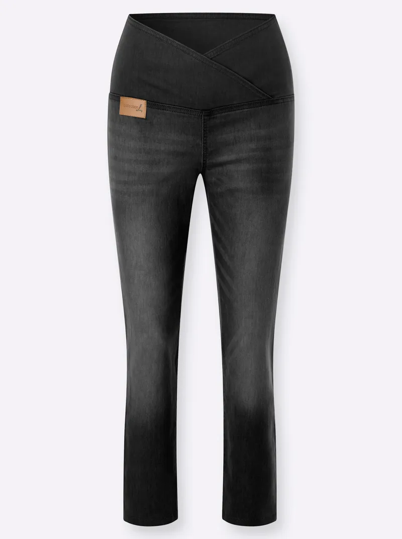Witt 7/8-Jeans black denim, Black denim, – Produktbild 1 von 2