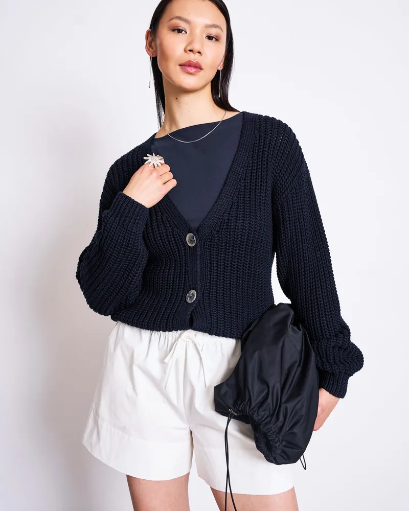 JAN N JUNE JAN 'N JUNE Damen vegan Shorts Drawstring Nepa Weiß, Weiß, – Produktbild 1 von 2