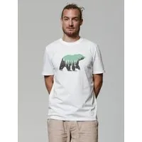 watapparel watapparel T-Shirt Unisex Waldbär, Off white, – Produktbild 1 von 1