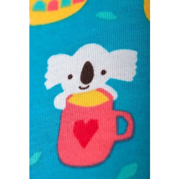 Frugi Frugi Kleid Koala Tea Time Sofia Skater Dress – Produktbild 2 von 2