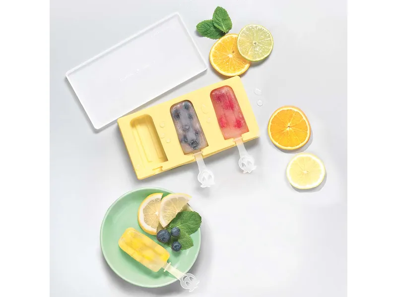 Metaltex Metaltex Eislollyformer "Fun Kitchen" für 3 Stück mit Deckel – Produktbild 1 von 1