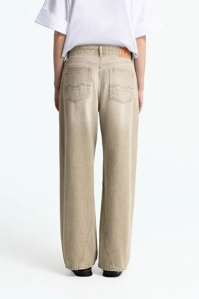 Kings Of Indigo Kings Of Indigo JOAN TWIST | RETRO BEIGE WORN, Natural, – Produktbild 4 von 4
