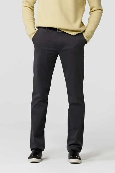 Meyer MEYER Soft Cotton Flex Chino, Grau (anthrazit), – Produktbild 1 von 5