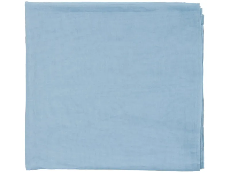 HANS NATUR Spieltuch Bio-Baumwolle 115 x 105 cm hellblau, Blau, – Produktbild 1 von 2