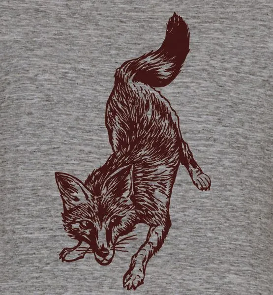 little kiwi little kiwi Damen T-Shirt, "Fuchs" – Produktbild 2 von 3