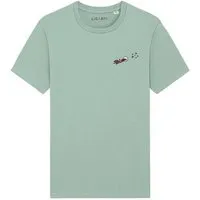 LIGARTI T-Shirt – Astrowau – LIGARTI Tiermanufaktur, Mintgrün, – Produktbild 2 von 4