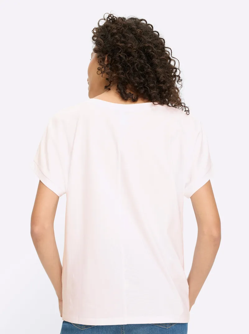 heine Kurzarmshirt weiß, Weiß, – Produktbild 2 von 2