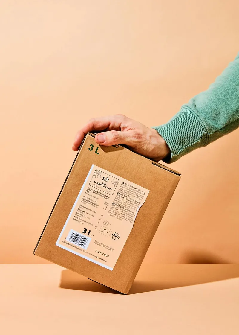 KoRo Bio Sanddorn Saft Bag-in-Box 3 L – Produktbild 5 von 5