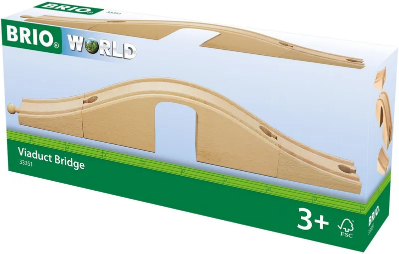 BRIO BRIO Spielzeugeisenbahn-Brücke BRIO® WORLD, Unterführung, Bunt, – Produktbild 3 von 4