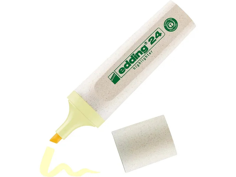 Edding edding Textmarker "24 EcoLine Highlighter" pastellgelb – Produktbild 1 von 1