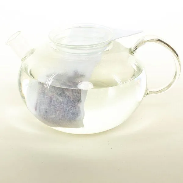 nahtur-design nahtur-design Teefilter aus 100% Bioleinen, Dauerfilter, Natur+weiß, – Produktbild 2 von 5