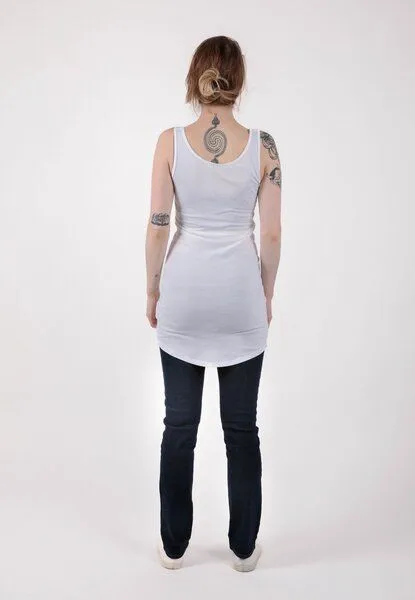 TORLAND TORLAND Damen Tanktop Kleid TAMINA, Weiß (white), – Produktbild 3 von 3