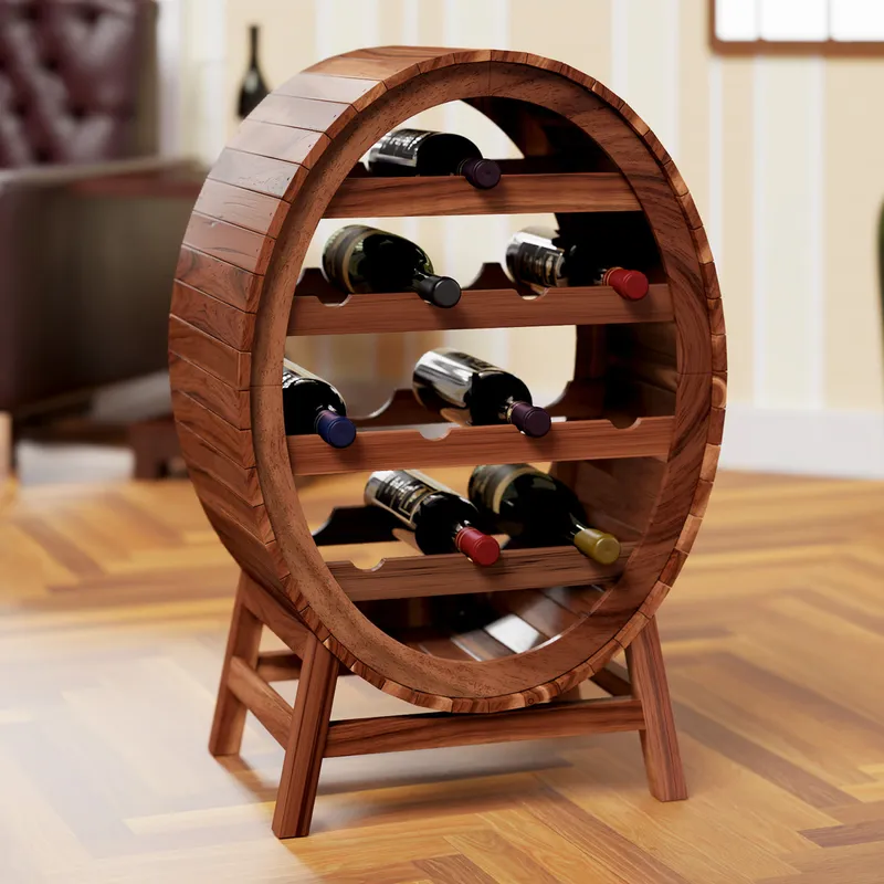 Casaria® Casaria Deuba Weinregal für bis zu 12 Flaschen – Produktbild 1 von 1