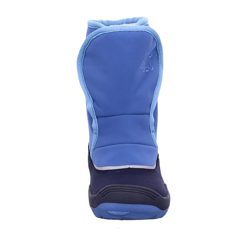 Affenzahn Affenzahn Elephant Snow Boot 0149130052 Blau - Stiefel mit Futter - Barfußschuhe KINDER, Blau für Kinder, blau, Größe 28 EU, Blau, – Produktbild 7 von 7