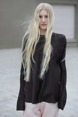 IVA RYCH IVA RYCH Bluse im Schrägschnitt I Deadstock – Produktbild 1 von 1