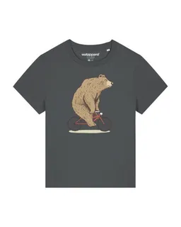 watapparel watapparel T-Shirt Frauen Fahrradbär – Produktbild 1 von 1