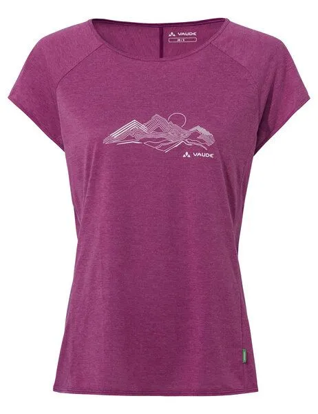 Vaude VAUDE T-Shirt Women's Tekoa T-Shirt II, Pink orchid, – Produktbild 1 von 6