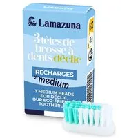Lamazuna Lamazuna Zahnbürsten-Wechselköpfe, Set 3 Stk. – Produktbild 1 von 1