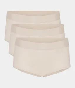 Copenhagen Bamboo 3 Stück cremefarbene Bambus-Hipster-Slips – Produktbild 1 von 1