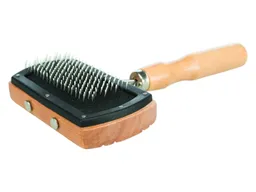 HANS NATUR Fellpflegebürste mit Holzgriff ca.17 cm – Produktbild 1 von 1
