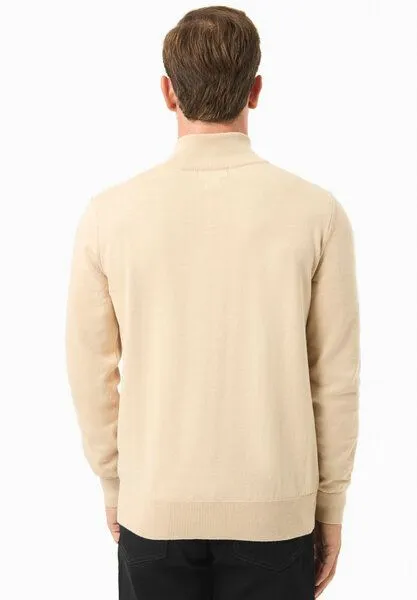 ORGANICATION ORGANICATION Troyer-Pullover aus Bio-Baumwolle, Beige, – Produktbild 4 von 4